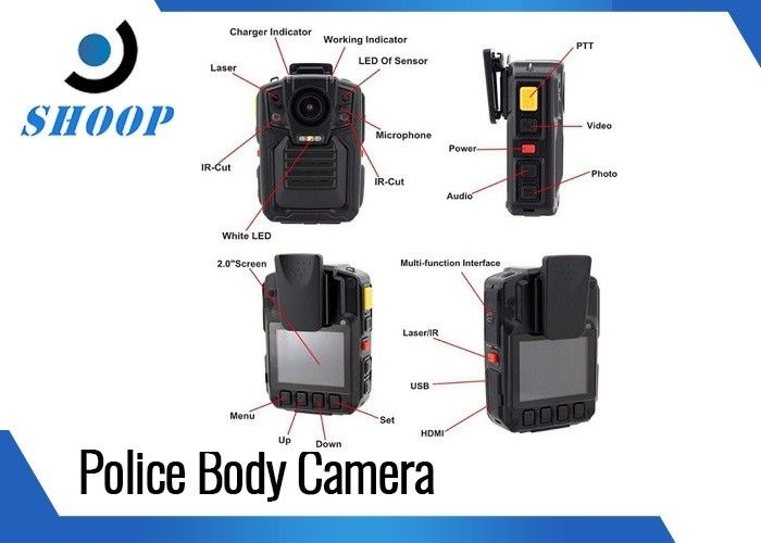 1080P Wireless Portable Body Camera Wide Angle 140 Degree Recording