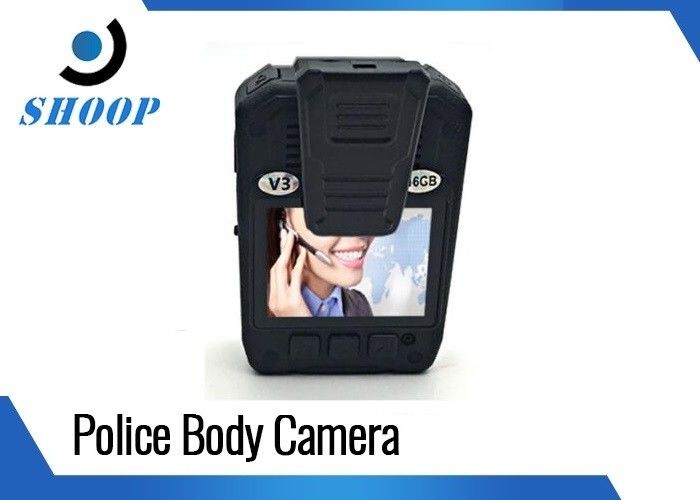 3500mAh Small Police Body Worn Cameras For Law Enforcement High Definition
