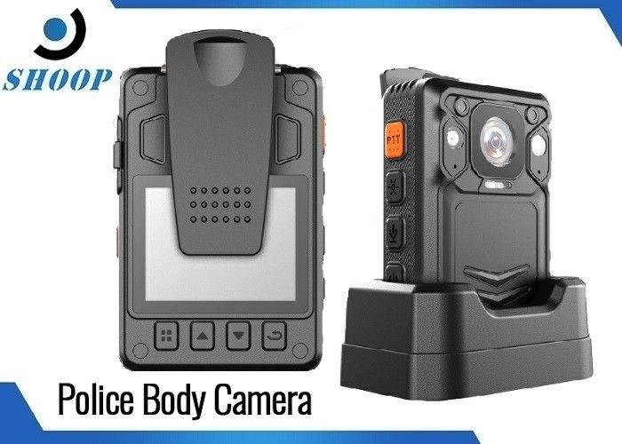HD GPS 4G WIFI Cảnh sát thực thi pháp luật Máy ảnh đeo trên cơ thể với phần mềm miễn phí