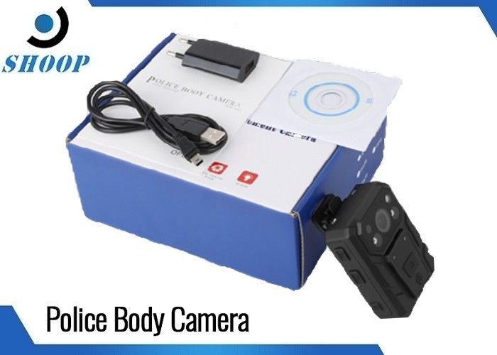 USB2.0 1296p Cảnh sát đeo máy ảnh cơ thể 2 inch 3200mAH