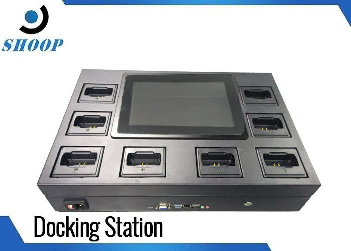 Phần mềm DEMS Police Body Camera Docking Station Intel Core I3 với màn hình LCD