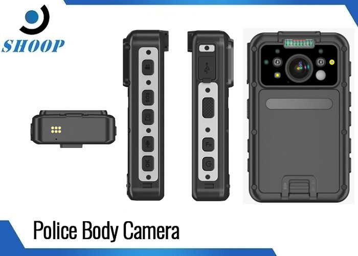 Máy ảnh body HD 1296P có thể đeo được với màn hình cảm ứng 3,1 inch